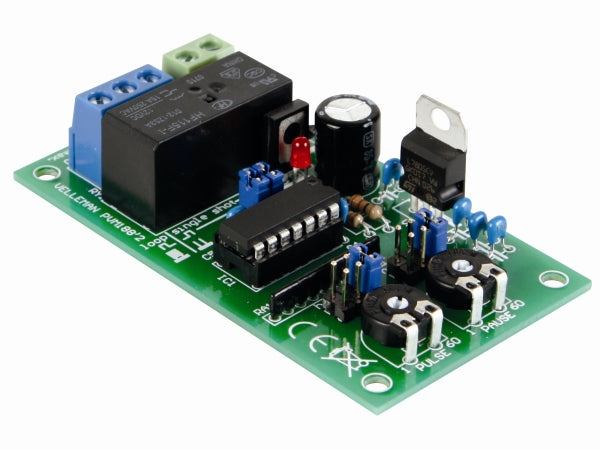 1 sek. til 60 timers pulse/pause timer (færdigsamlet)