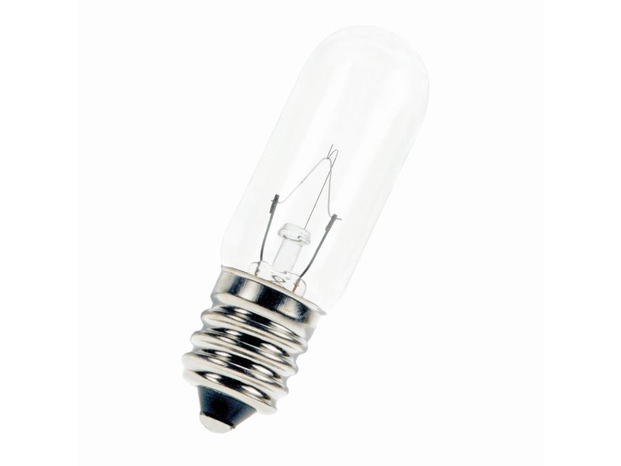 Rørlampe - 24V / 167mA / 4W, E14 sokkel (Ø16x54mm)