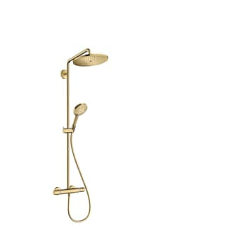 hansgrohe Croma Select S Showerpipe 280, poleret guld-optik
