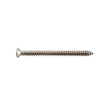 Expandet karmskrue m/hoved 7,5 x 132mm A2, TX30, 100stk.