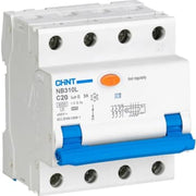 Kombiafbryder RCBO Chint, 3P+N, C karakteristik, 20A, 300mA, 6kA