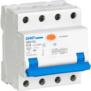 Kombiafbryder RCBO Chint, 3P+N, C karakteristik, 20A, 30mA, 6kA