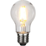 Klar udendørs Ø55 IP20 LED E27 2,4W 270lm 360°