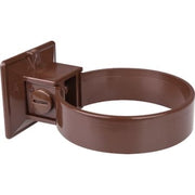 Plastmo plastrørholder Ø110mm, brun