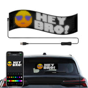 Pixel matrix panel 32x128 med Bluetooth og 5V USB-tilslutning til lyskunst og kreative projekter