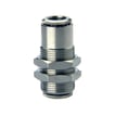 Push in fitting-bulkhead connector-6mm tube 6590 6  SUPER-RAPID FITTING