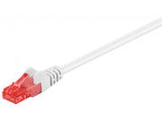 UTP netværkskabel - CAT6, 2xRJ45, Hvid (25m)
