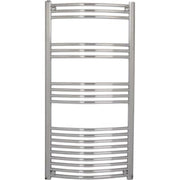 Athena buet håndklædetørrer 1200 x 600 mm krom