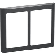LK Fuga ramme SOFT 63 2x1½m - koksgrå