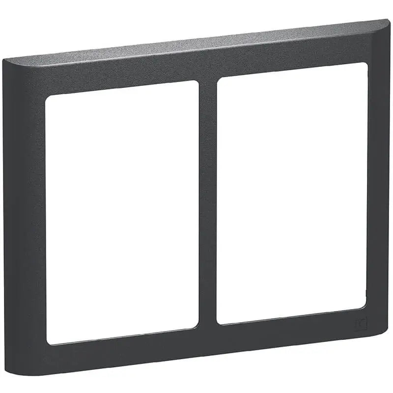 LK Fuga ramme SOFT 63 2x1½m - koksgrå