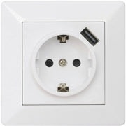 DELTA VÆGUDTAG 1-V + 1 X USB