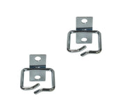 Kabelføringsring til 19" rack - 40x40mm, stål (2 stk.)