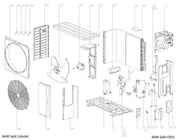 Blæsergitter - 6kW Split/Monoblok