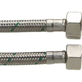 Tilslutningsslange DN8 1/2" x 1/2" 300 mm