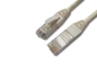 Patchkabel Kat. 5E UTP 1M LSZH Hvid