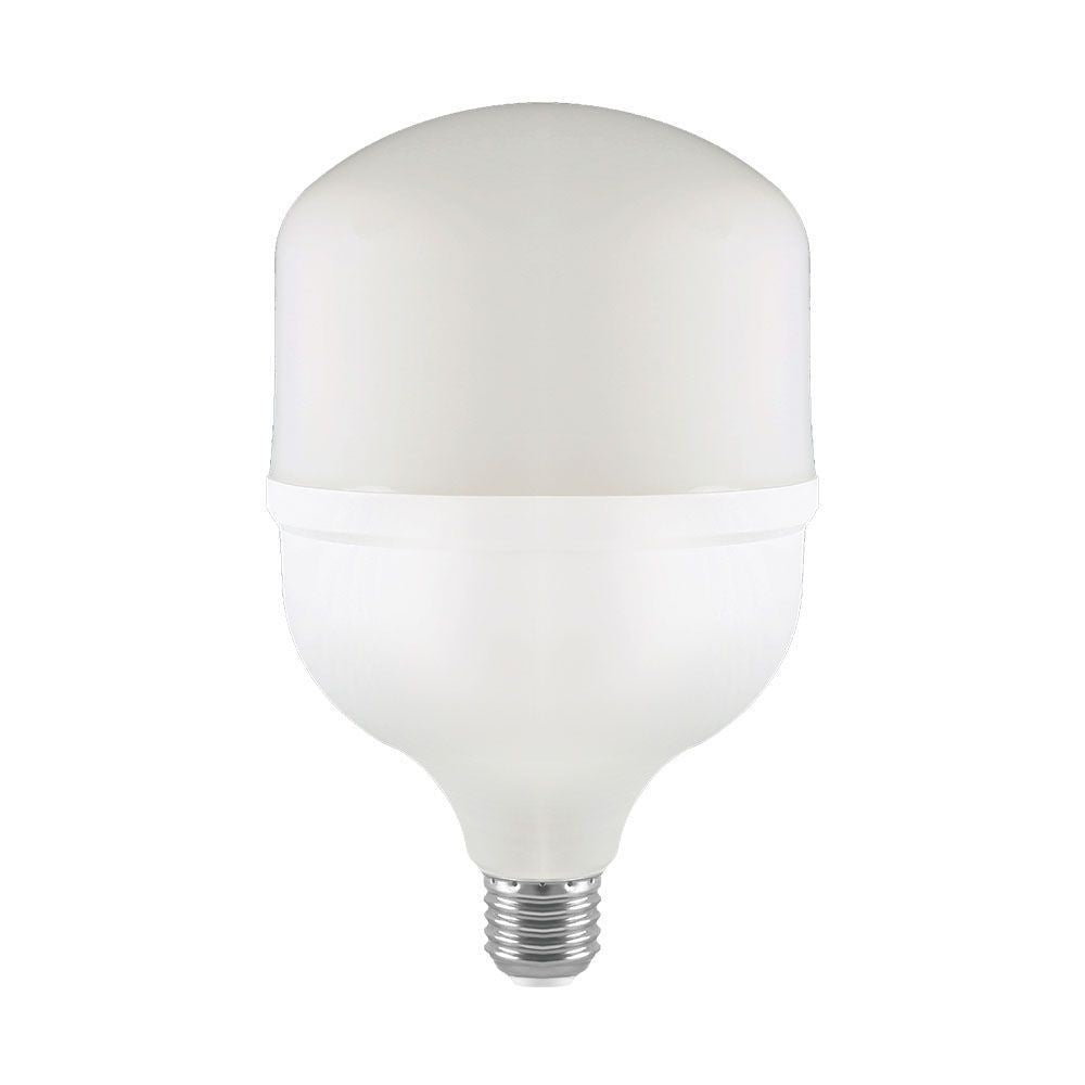 V-Tac 50W LED pære med E27 stor fatning og E40 ringadapter - 5400lm, RA80, 230V