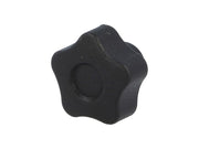 Fingerskrue - M8 x L40mm gevindhul, Ø40mm greb (Sort)