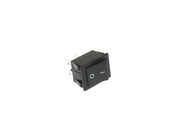 Vippekontakt - 2P OFF-ON 10A / 250V, I/O Sort