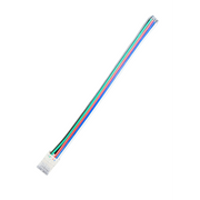 LED strip samler til løse ledninger - 10mm, RGB+W COB, IP20, 5V-24V