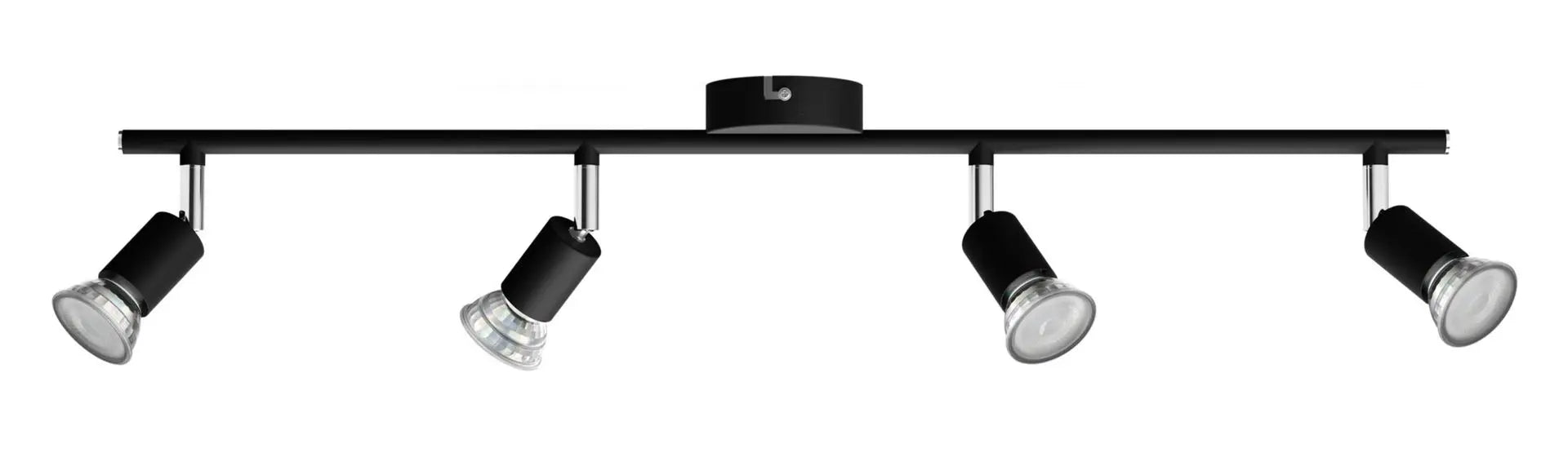 Limbali bar/tube black 4x50W 230V