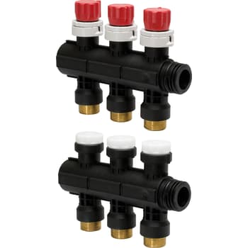 Uponor Vario PLUS GV-fordelerrørssæt LS 3X 3/4 Euro