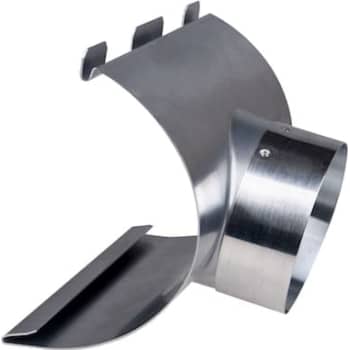 10" x 75 mm Tudstykke Zink Plastmo