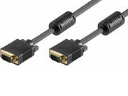 Monitorkabel - Full HD SVGA, han/han, Sort (1,8m)