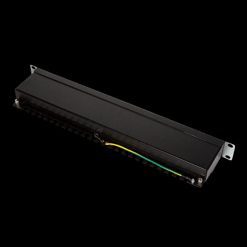 19" CAT6 Patch Panel - 24 Port, STP, Sort, EconLinie