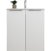 Sanibell Online usamlet møbelsæt 61x36cm mathvid med 2 låger
