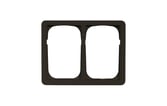 DESIGN+R Ramme 2x1.5M vandret Antracit