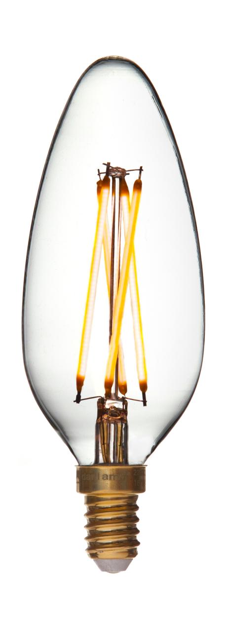 DANLAMP LED Kirkekerte 3W 922 275lm E14 dim 80V