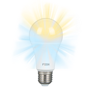 FESH SMART HOME LED Standard, kold/varm E27 9W
