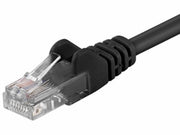 UTP netværkskabel - CAT5E, 2 x RJ45, Sort (3m)