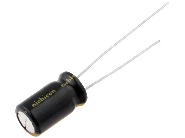 Audio elektrolyt kondensator - 2200uF/25V lodr. Ø12,7x25,4mm