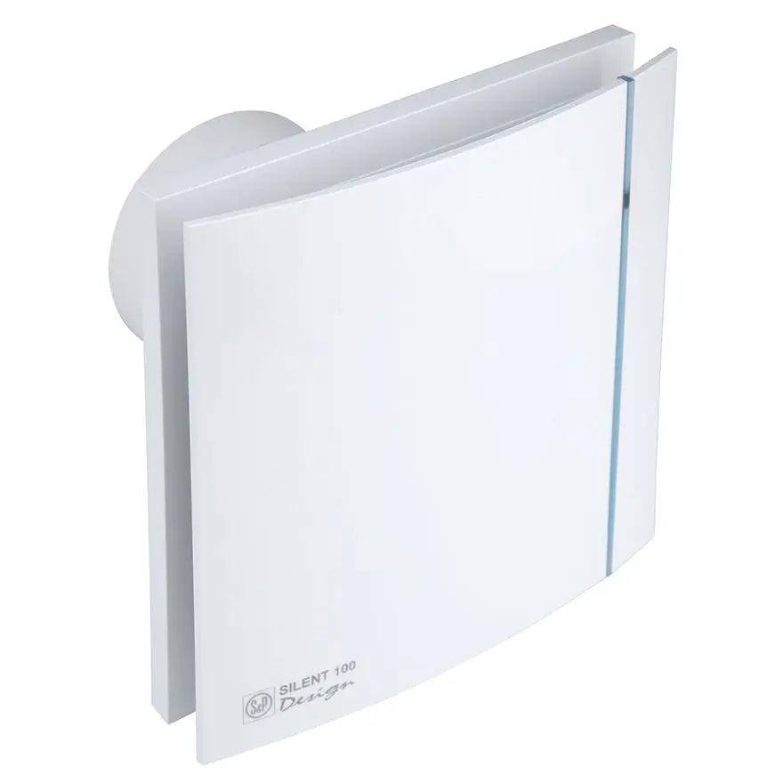 Ventilator Silent 100 CRZ Design med timer