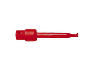 Kort clip-on prøveklemme - 40mm, Rød