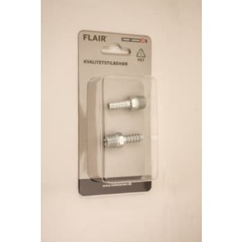 Flair slangestuds 6 mm med 1/4" udvendig gevind