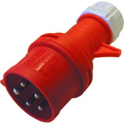 Cee stikprop 16/400v ip44, rød