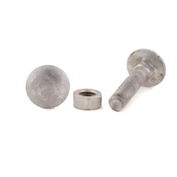 Bræddebolt M6 x 30 mm, ZN, DIN 603/555, 200 stk.