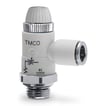 Plastic flow control valve-manual-bidirect-1/8-8mm TMCO 976-1/8-8  FLOW-CONTROL VALVE