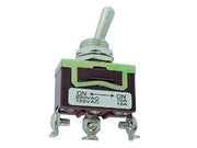 MAXI vippekontakt - 1P (ON)-OFF-(ON) 10A/250V, M3 skruer