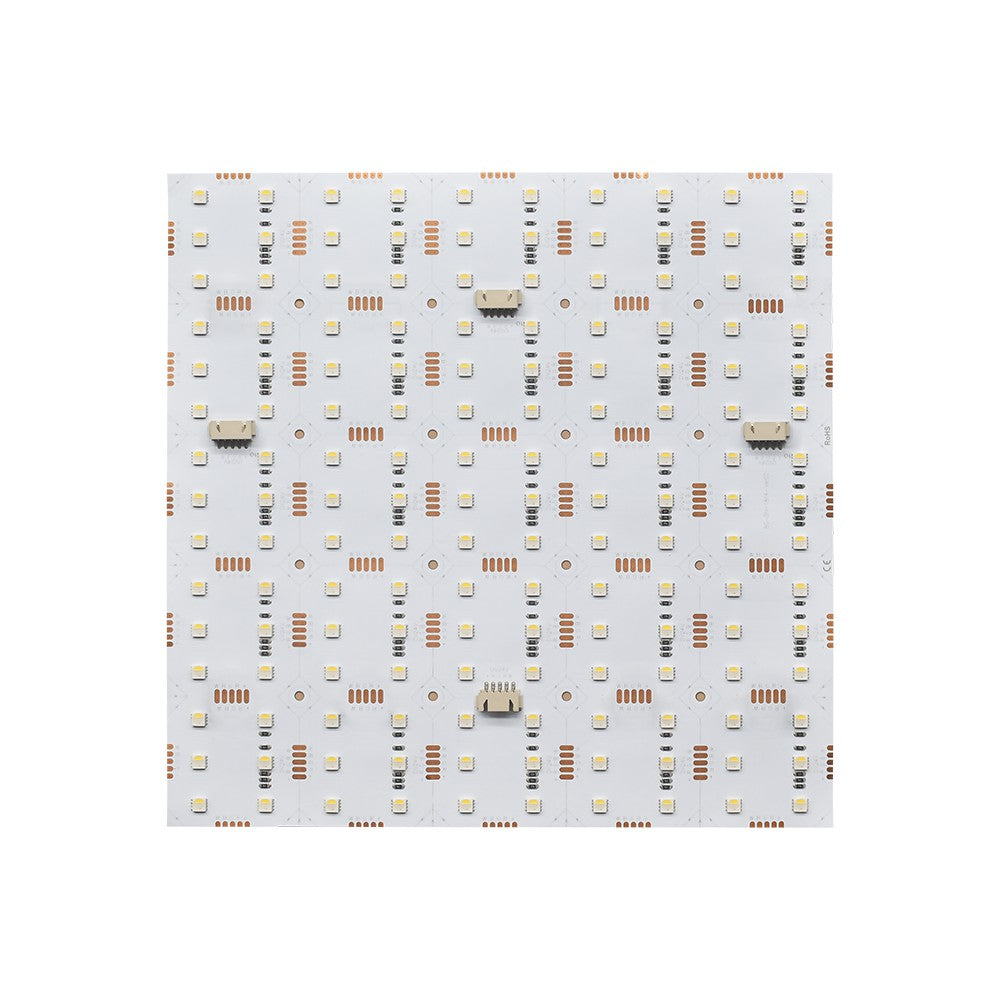 25x25 foldbar RGB+CW LED ark RA95, 17,5W - IP20, RA95, 24V