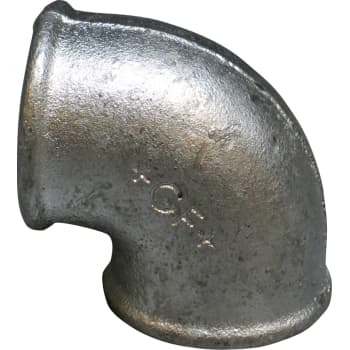 3" Galvaniseret vinkel 90° muffe/muffe