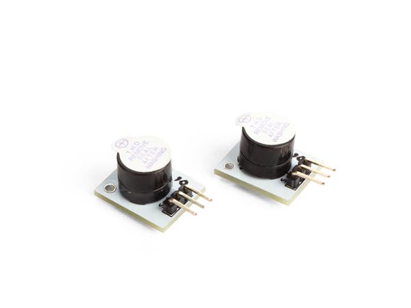 ARDUINO® kompatibel aktiv lydgiver modul (2 stk.)