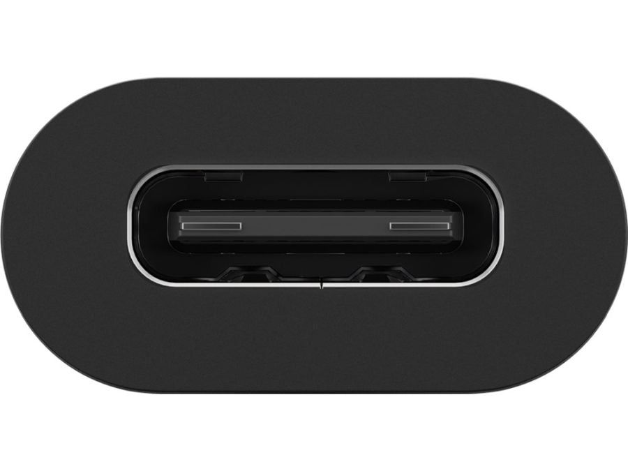 USB-C mellemled - 2 x USB-C hun, Sort