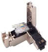 Ethernet RJ45 Vinkelstik 90 grader i pakke a 10 STK