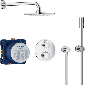 GROHE Grohtherm sampak indbyg 210 mm hovedbruser. ALT i en kasse.