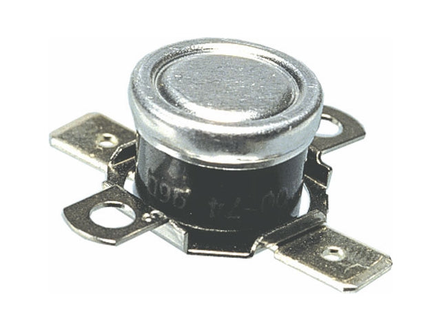 Termostat m. autoreset - NC slår fra v. 120°C, 10A