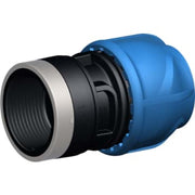 +GF+ iJOINT 40 mm x 1.1/2" overgang med muffe, PP, PN16