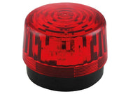 LED blinklys - 12Vdc, Ø100mm, IP20, Rød